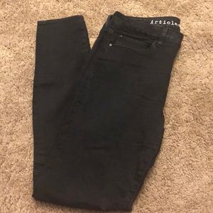 Articles of Society Skinny Jean Size 29 BLACK